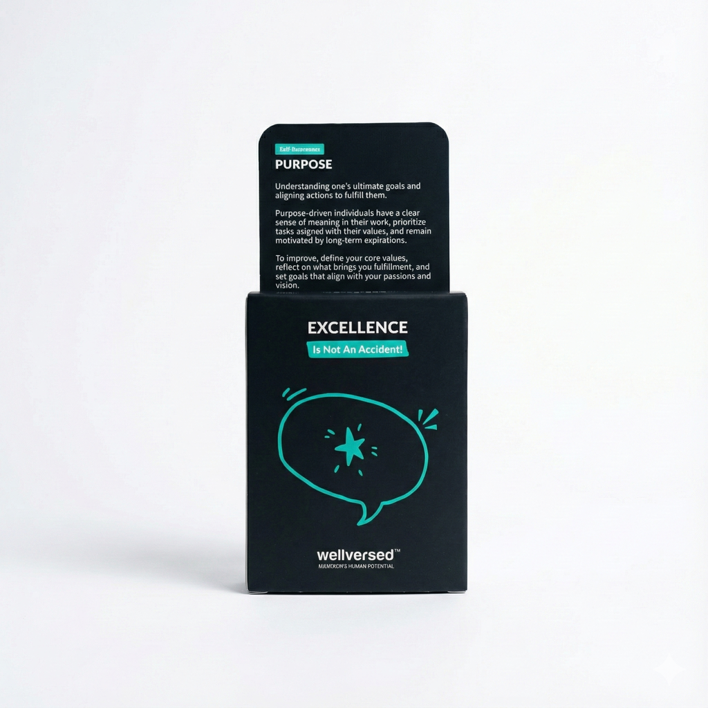 Wellversed Learning Cards™ – Daily Tools for Athletic Mindset & Self-Mastery