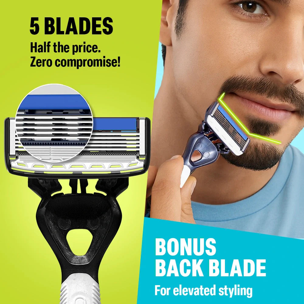 Sensi Go5 Premium 5-Blade Disposable Razor