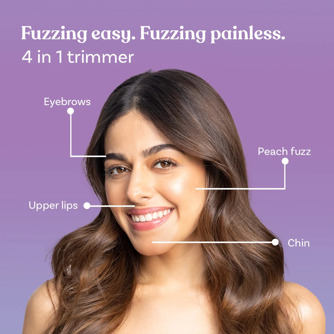 4-in-1 facial hair trimmer