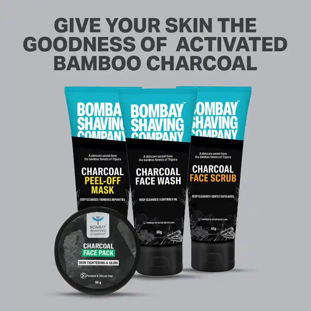 Charcoal Face Wash & Scrub Combo