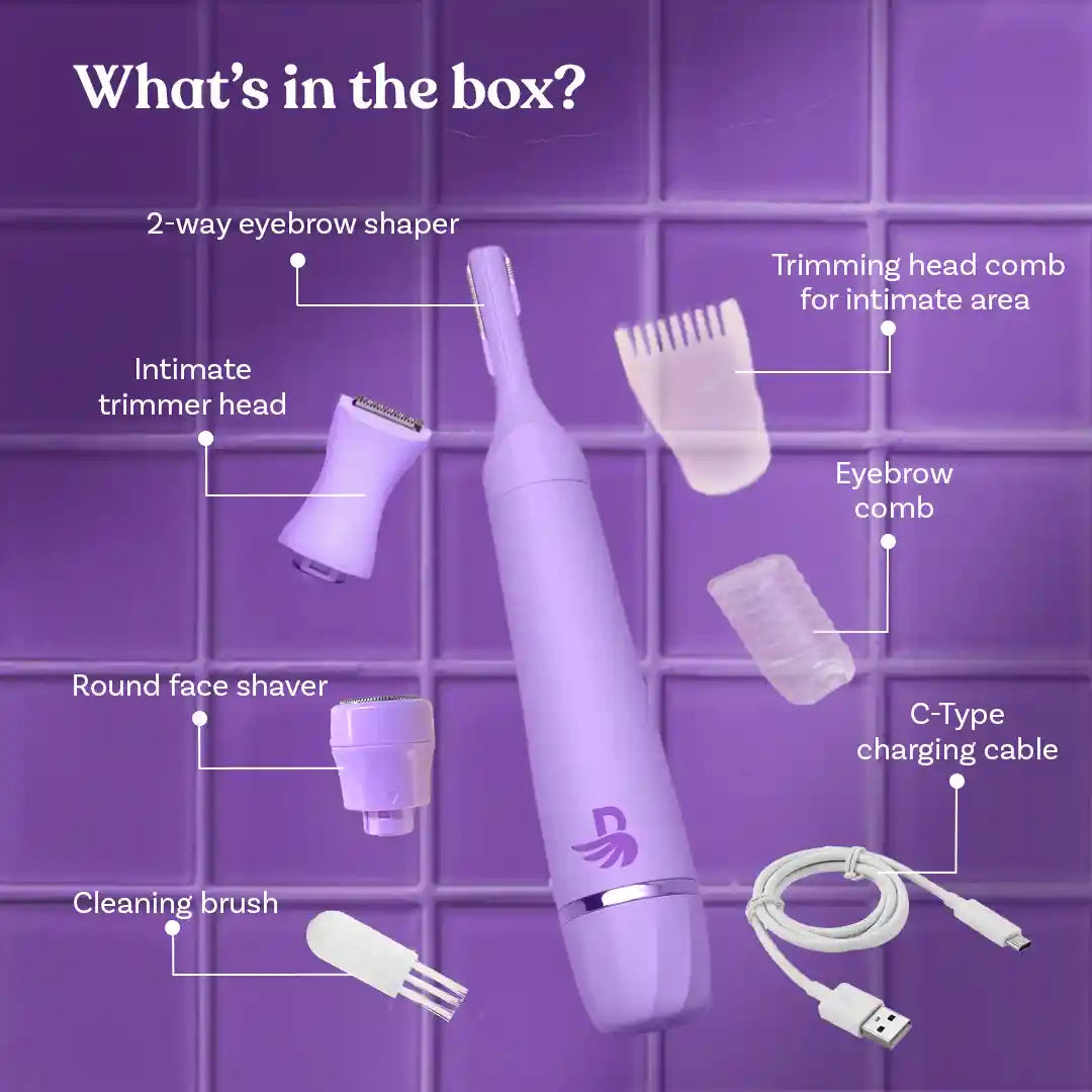 6-in-1 bikini trimmer | Fuzzoff