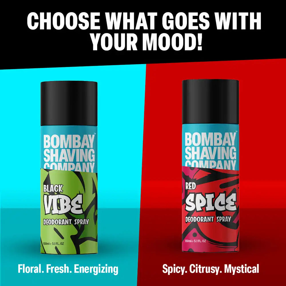 Red Spice & Black Vibe, 150ml (Pack of 4)