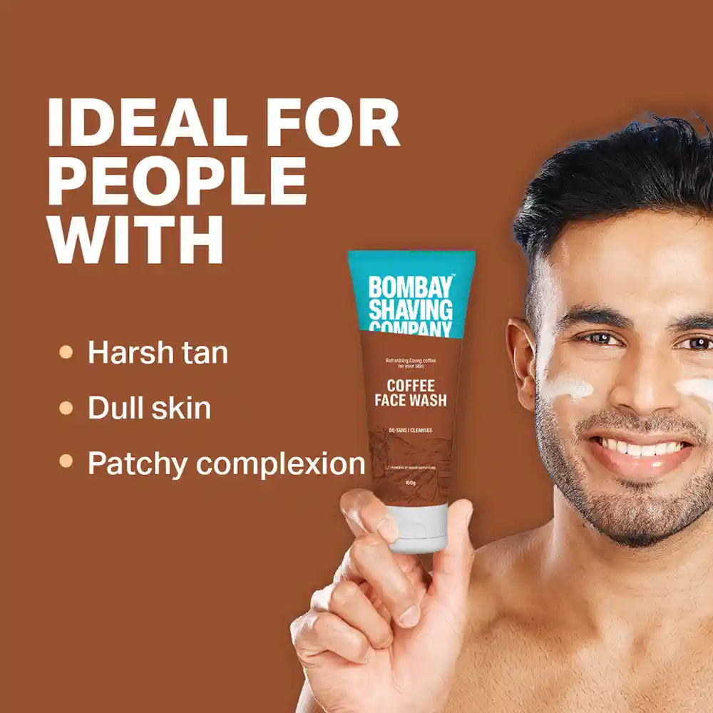 Charcoal Face Wash & Coffee Face Wash Combo