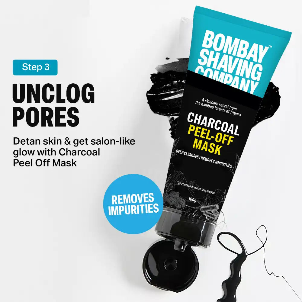 Charcoal Daily Skincare Kit